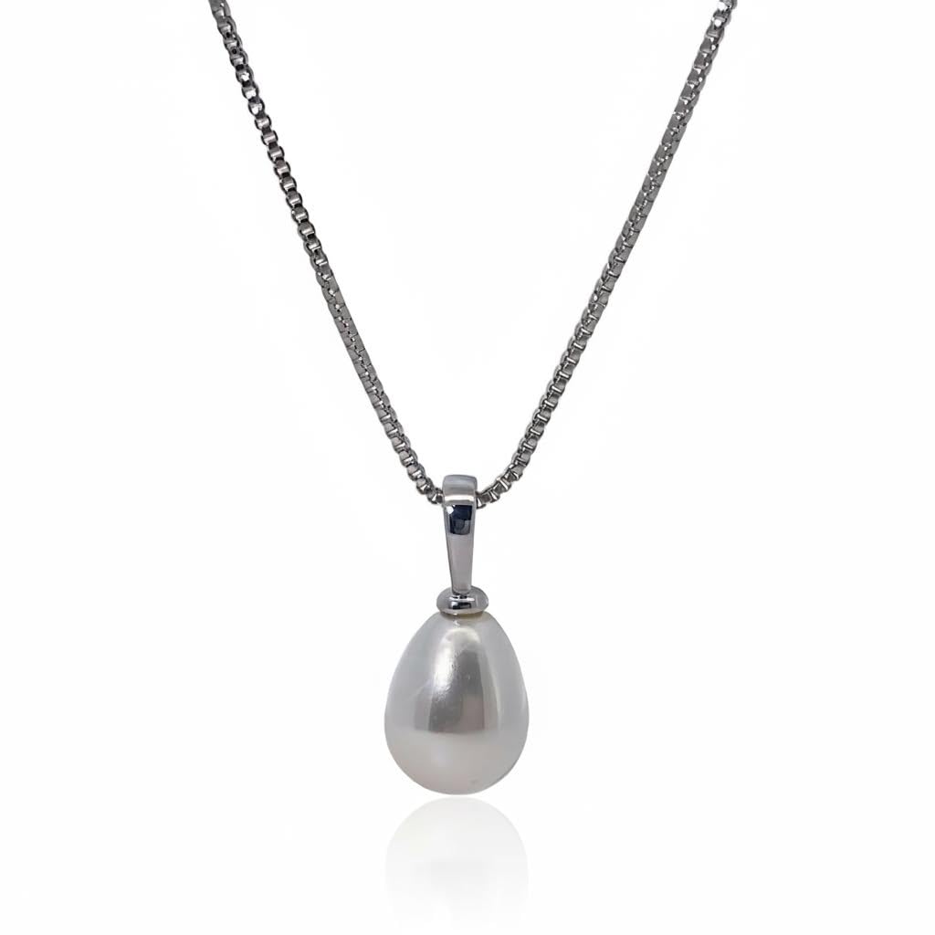 Warm Fortune Cubic Zirconia Pendant Necklace for Women,18K Gold Plated,16 inch + 2inch Chain