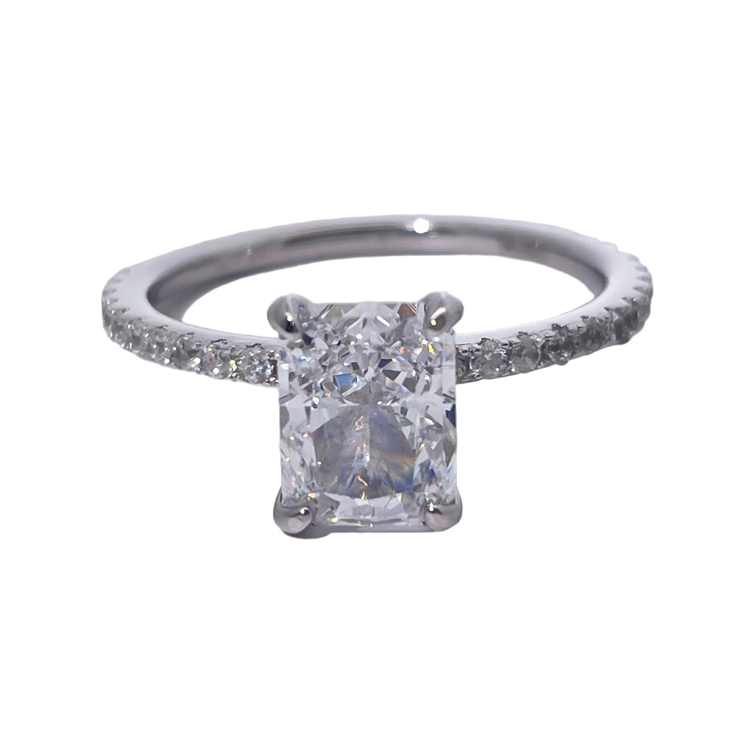 Warm Fortune Engagement Ring for Women,925 Sterling Silver with 18K Gold Plated Anniversary Ring,Gift for Her Promise Ring