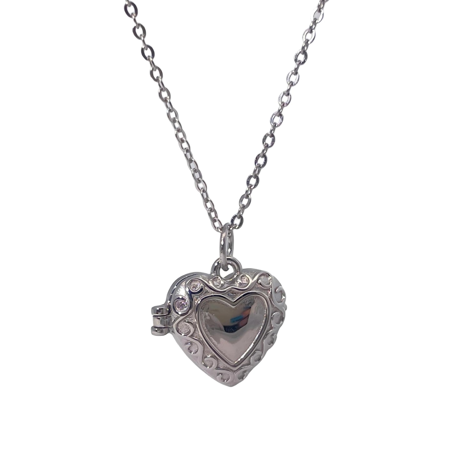 Warm Fortune Cubic Zirconia Pendant Necklace for Women,18K Gold Plated,18 inch + 2inch Chain