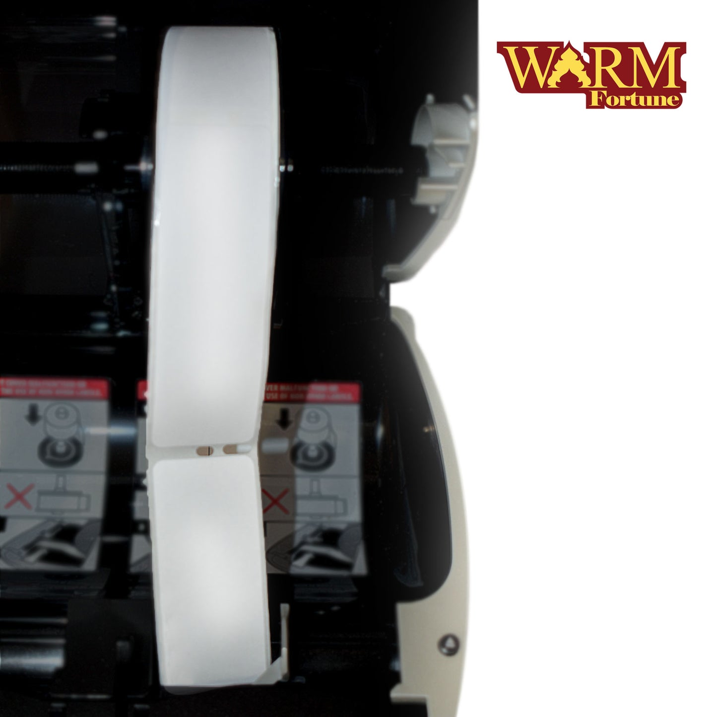 Address & Multipurpose Adhesive White Paper Labels (1”x2-⅛, 1-⅛”x3-½)