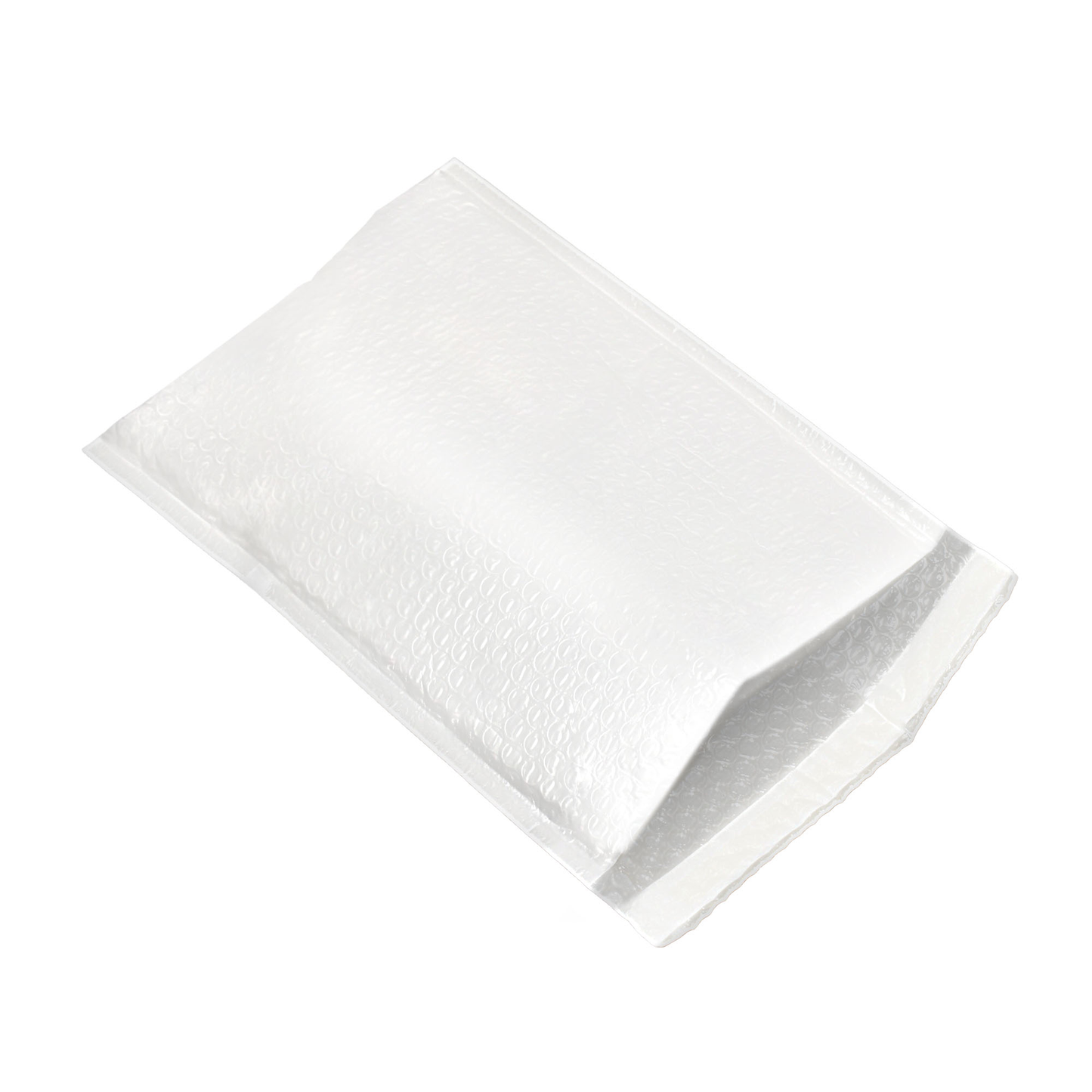 Bubble Poly Mailer, 8”x12” (White/Gray)
