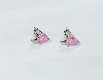 Warm Fortune 18K Gold Plated Bird Teardrop Cubic Zirconia Stud Earrings for Women Hypoallergenic - Valentine's Day, Mother's Day, Birthday Gift for Her