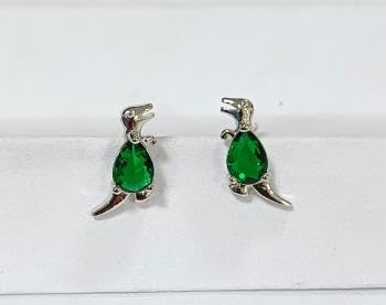 Warm Fortune 18K Gold Plated Bird  Teardrop Cubic Zirconia Stud Earrings for Women Hypoallergenic - Valentine's Day, Mother's Day, Birthday Gift for Her