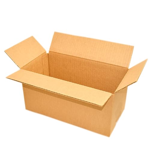 Warm Fortune 12x6x6 Corrugated Shipping Boxes Cardboard Paper Boxes Shipping Boxes, Mailing, Packing, Packing and Storage