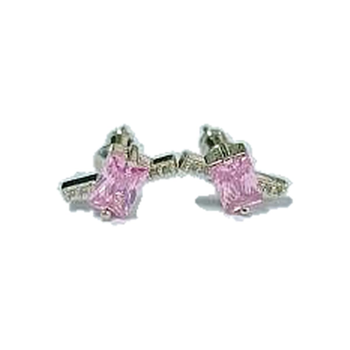 Warm Fortune 18K Gold Plated  Square Cubic Zirconia Stud Earrings for Women Hypoallergenic - Valentine's Day, Mother's Day, Birthday Gift for Her