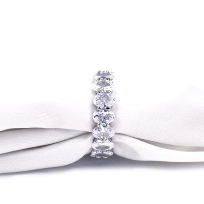 Warm Fortune Moissanite Engagement Ring for Women, Petite Twisted Vine Elegance, 0.5/1.0ct DE VVS, 18K White Gold Plated Anniversary & Promise Ring, Gift for Her, Size 6.5