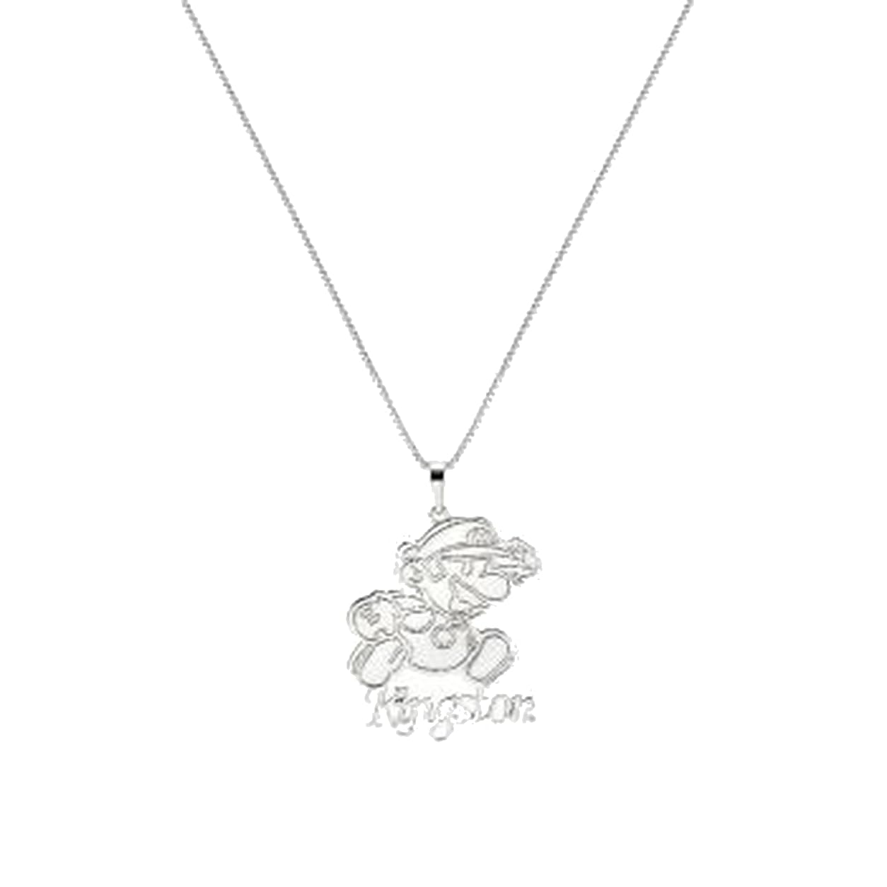 Warm Fortune Cartoon Runner Pendant Necklace for Women: 18K Gold Plated, Adjustable Chain (18"+2") | Adorably Cute, a Romantic Accent for Her