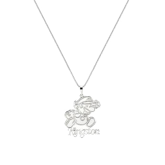 Warm Fortune Cartoon Runner Pendant Necklace for Women: 18K Gold Plated, Adjustable Chain (18"+2") | Adorably Cute, a Romantic Accent for Her