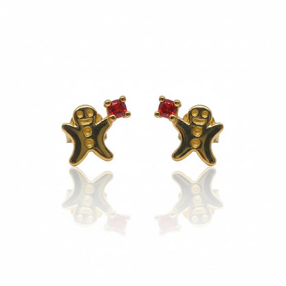 Warm Fortune Cubic Zirconia Stud Earrings for Women, 925 Sterling Silver with 18K White Gold Plated Hypoallergenic