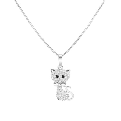 Warm Fortune Cross Circle Pendant Necklace for Women: 18K Gold Plated, Adjustable Chain (18"+2") with Sparkling CZ | Elegant & Versatile, an Ideal Layered Piece