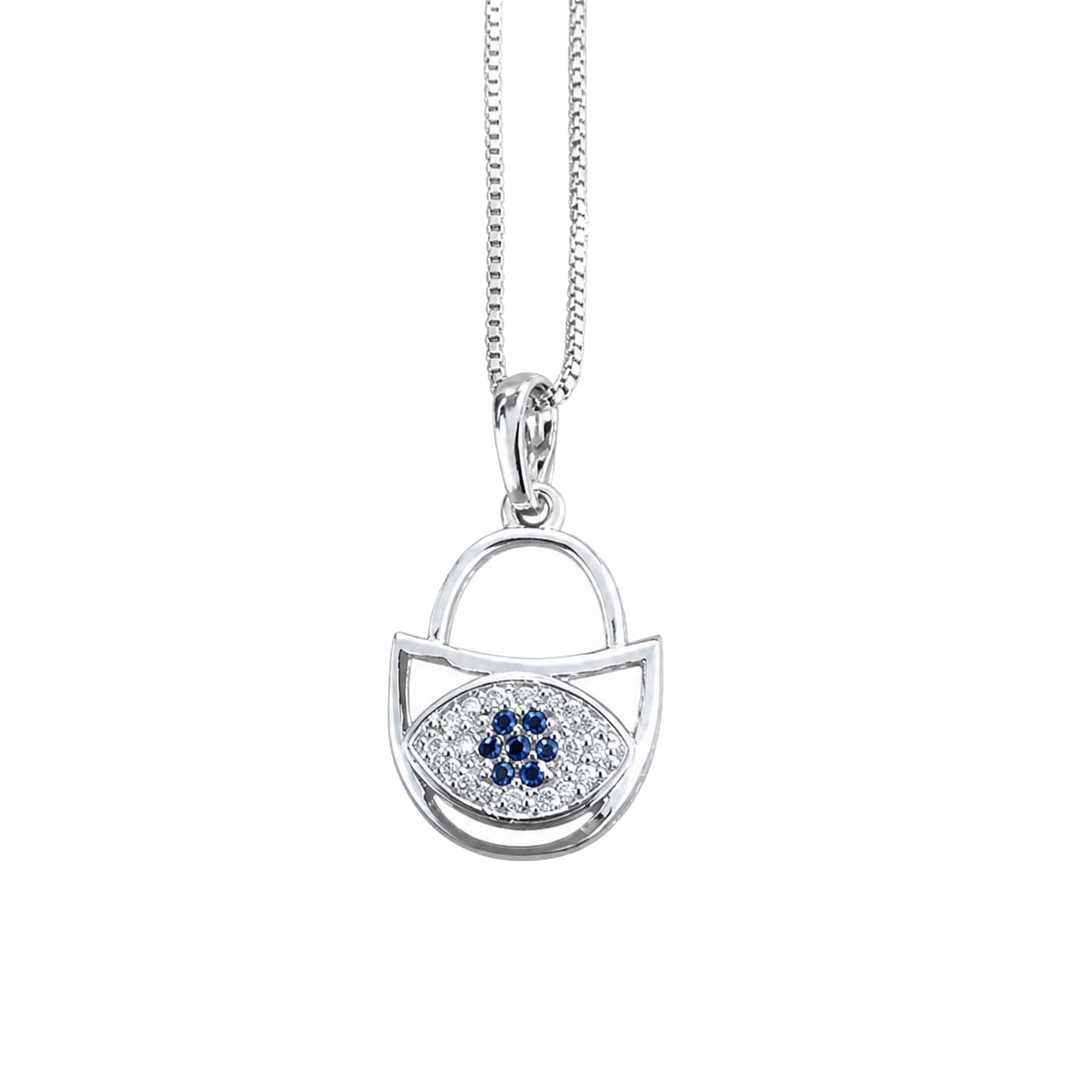 Warm Fortune Fish in a Handbag Pendant Necklace for Women: 18K Gold Plated, Adjustable Chain (18"+2") with Sparkling CZ | Dainty, Chic & Everyday — Your Minimalist Accent