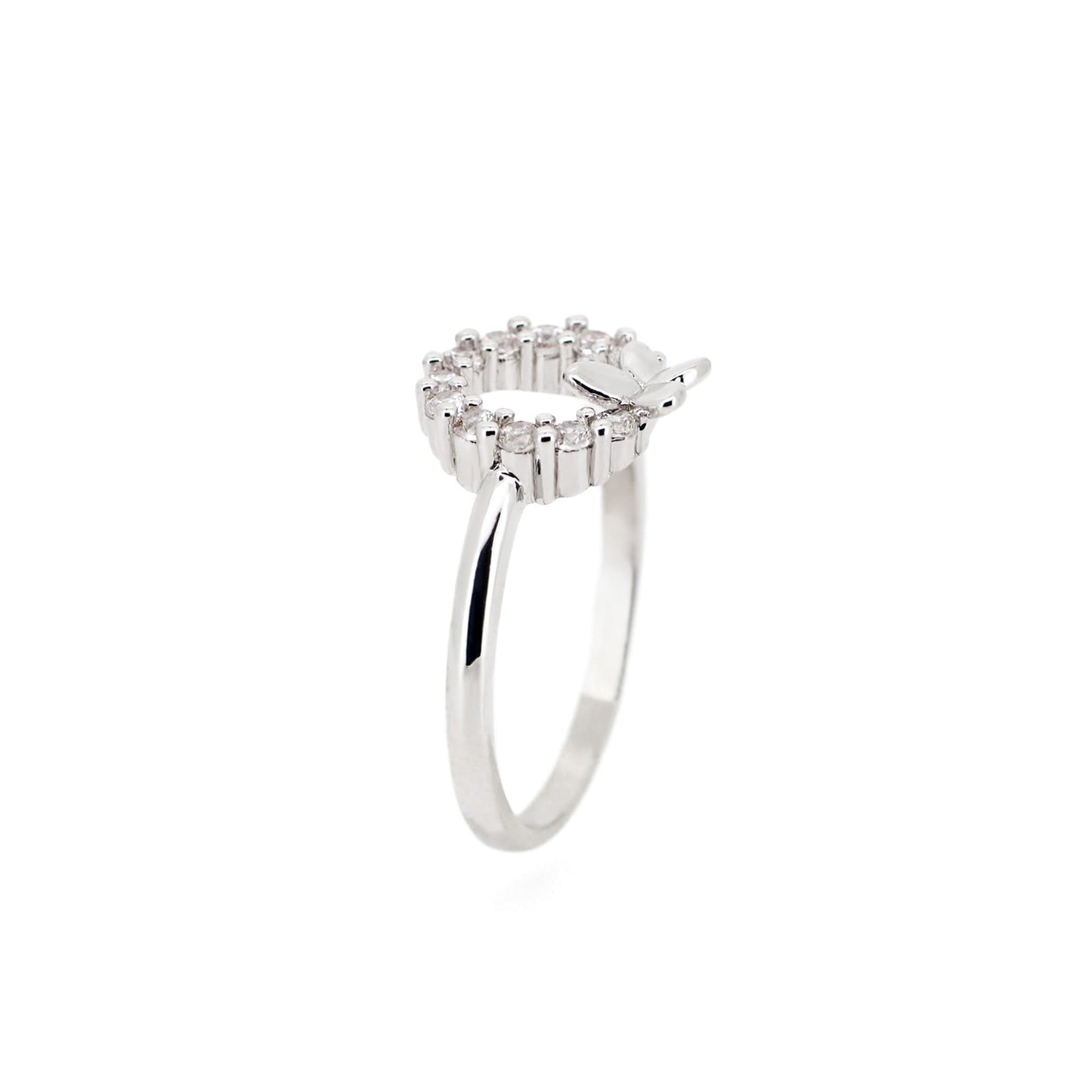 Warm Fortune Princess Cut Engagement Ring for Women - 18K Gold Plated Cubic Zirconia, Wedding Proposal Gift, Romantic Promise, Size 8