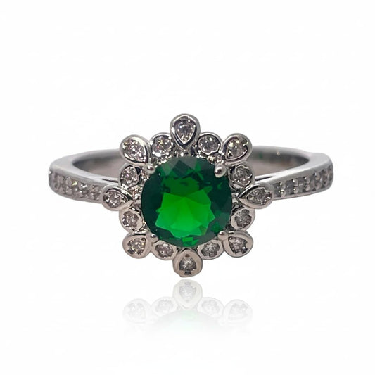 Warm Fortune Cubic Zirconia Engagement Ring for Women,18K Gold Plated Anniversary Ring,Gift for Her Promise Ring