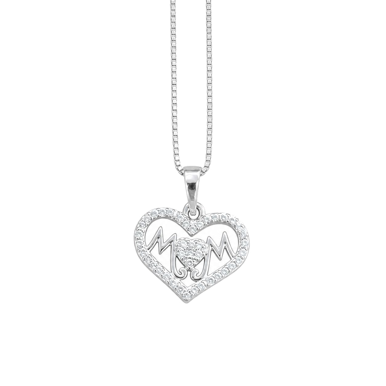 Warm Fortune Romantic Heart Dog Pendant Necklace for Women: 18K Gold Plated, Adjustable Chain (18"+2") with Sparkling CZ | Adorably Cute, a Romantic Accent for Her