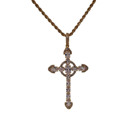 Warm Fortune Hip Hop Pendant Necklace for Women Me,Gold Plated Cubic Zirconia,18+2inch Chain,Street Style Fashion Jewelry