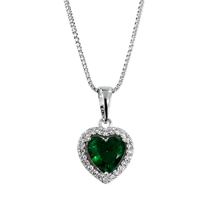 Warm Fortune Heart Halo Pendant Necklace for Women: 18K Gold Plated, Adjustable Chain (18"+2") with Sparkling CZ | Adorably Cute, a Romantic Accent for Her