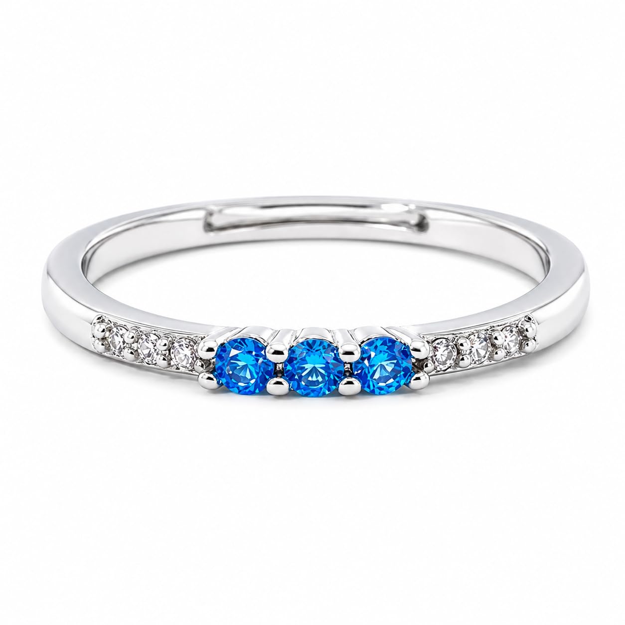 Warm Fortune Adjustable Bangle Bracelet for Women, 18K Gold Plated Bracelet with Round‑Cut Cubic Zirconia, Stackable CZ Bangle for Daily Wear & Gifting