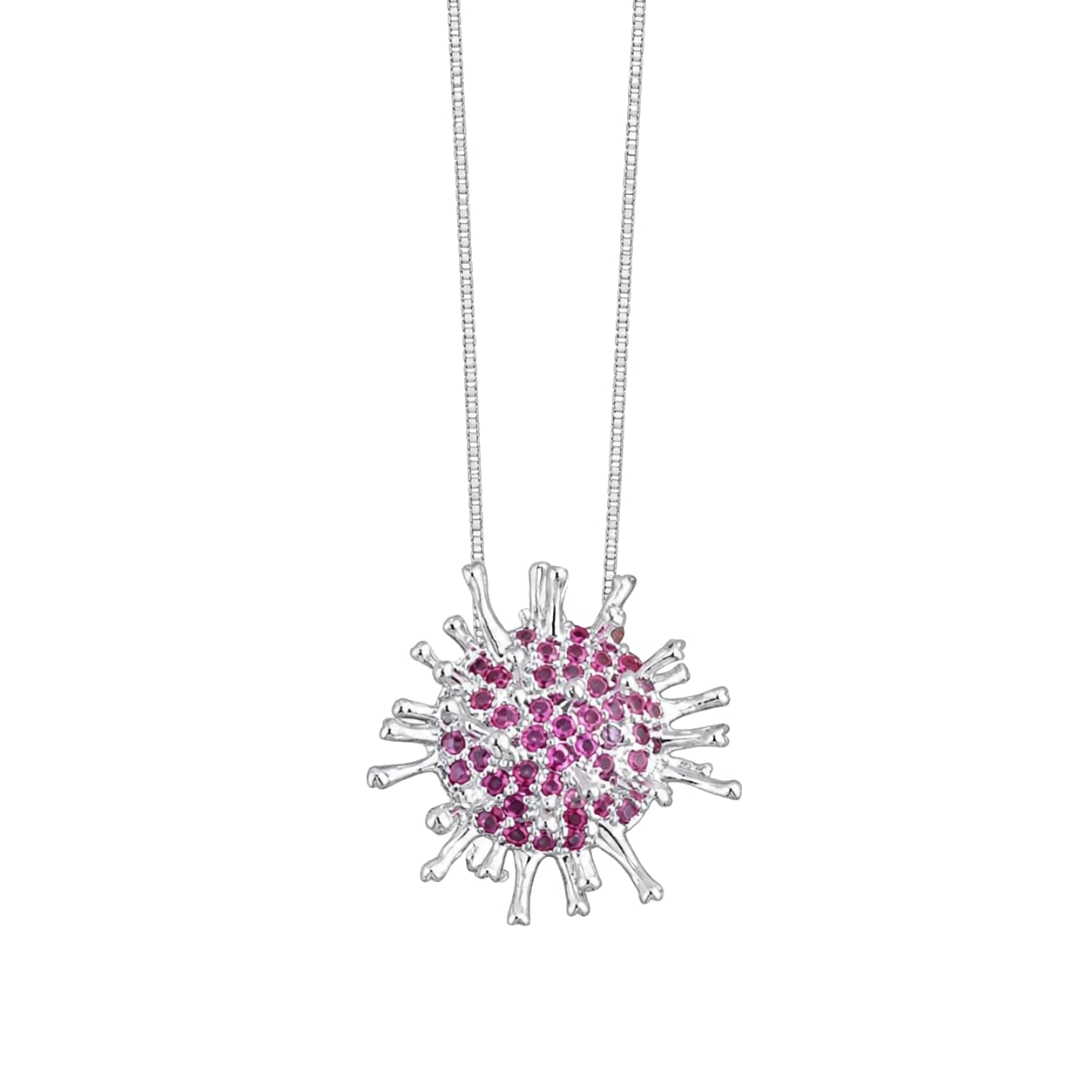 Warm Fortune Radiant Sunburst Pendant Necklace for Women: 18K Gold Plated, Adjustable Chain (18"+2") with Sparkling CZ | Dainty, Chic & Everyday — Your Minimalist Accent