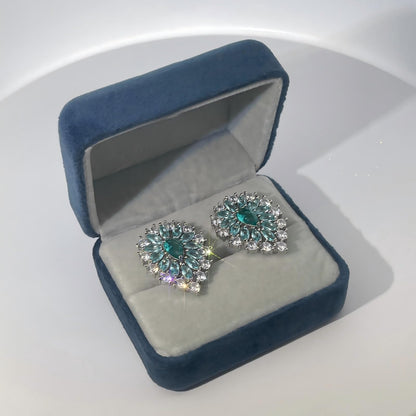 Warm Fortune Cubic Zirconia Drop Earrings for Women,Gold Plated,Gift for Her,Hypoallergenic