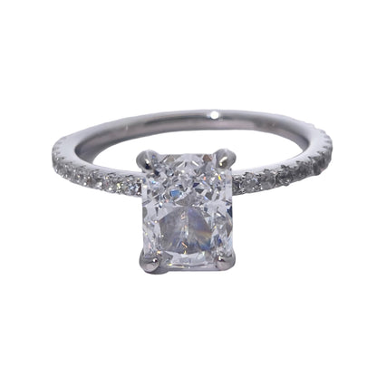 Warm Fortune Engagement Ring for Women,925 Sterling Silver with 18K Gold Plated Anniversary Ring,Gift for Her Promise Ring