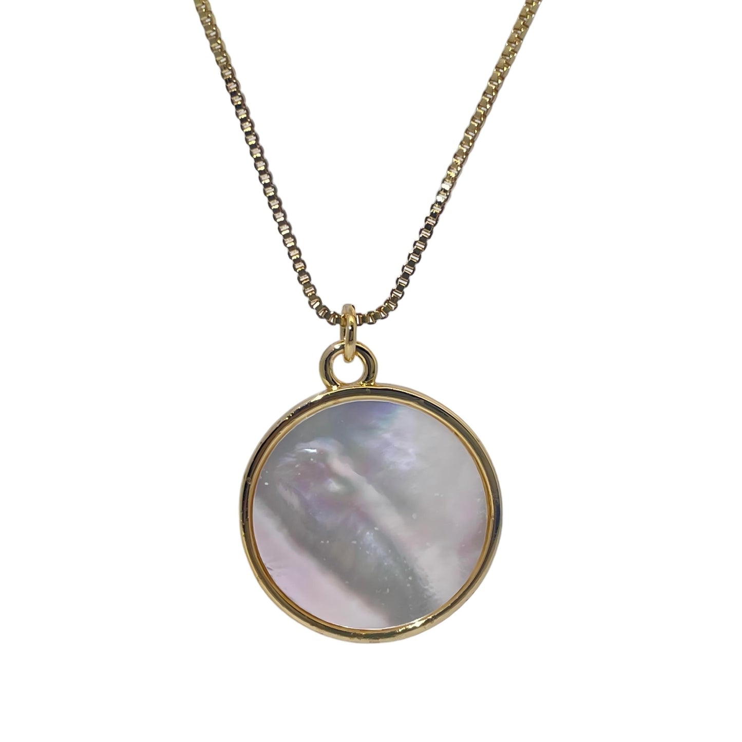 Warm Fortune Cubic Zirconia Pendant Necklace for Women,18K Gold Plated,16 inch + 2inch Chain