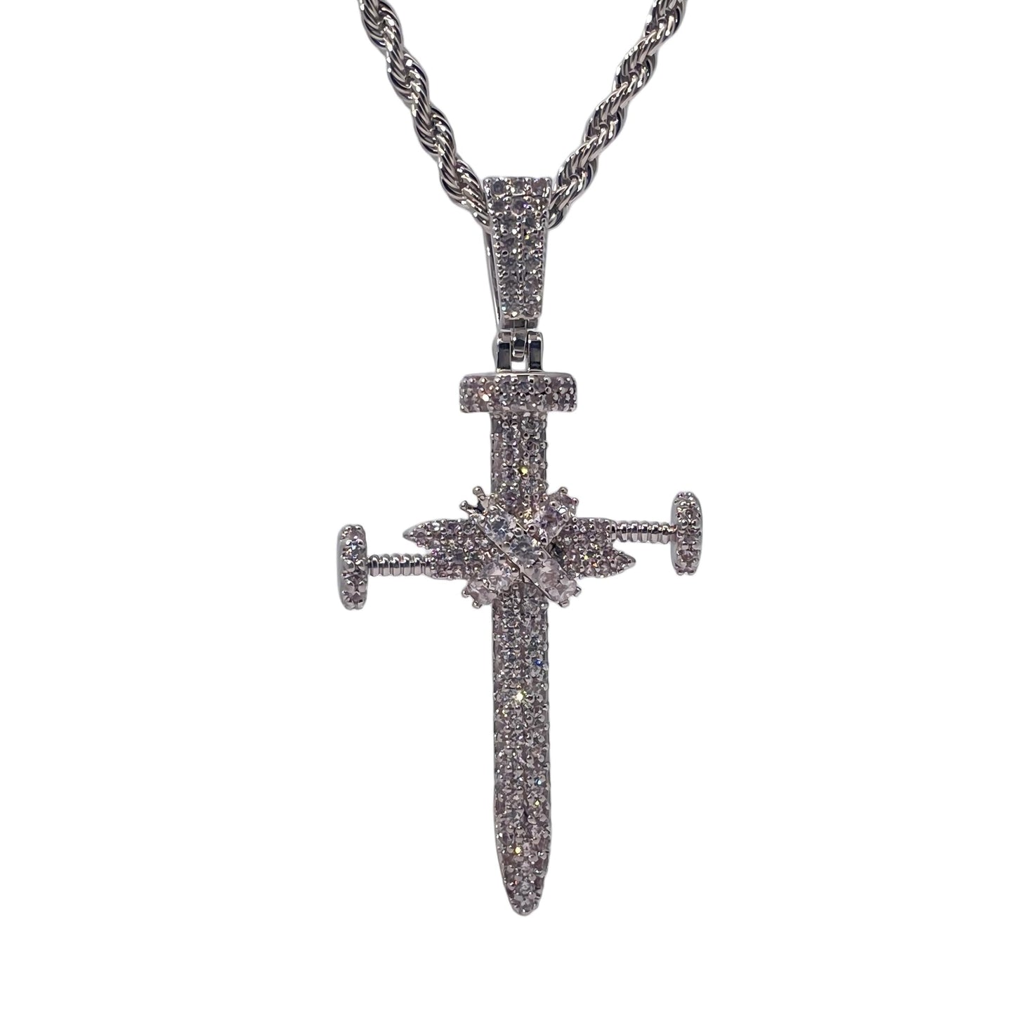 Warm Fortune Hip Hop Pendant Necklace for Women Me,Gold Plated Cubic Zirconia,18+2inch Chain,Street Style Fashion Jewelry