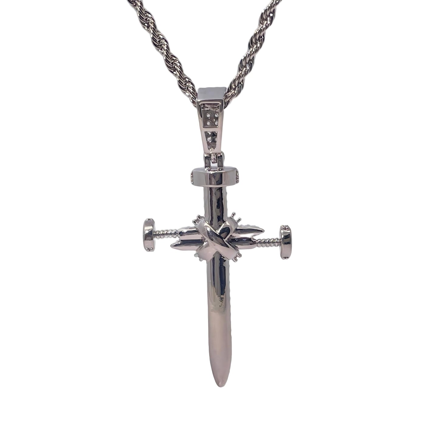 Warm Fortune Hip Hop Pendant Necklace for Women Me,Gold Plated Cubic Zirconia,18+2inch Chain,Street Style Fashion Jewelry