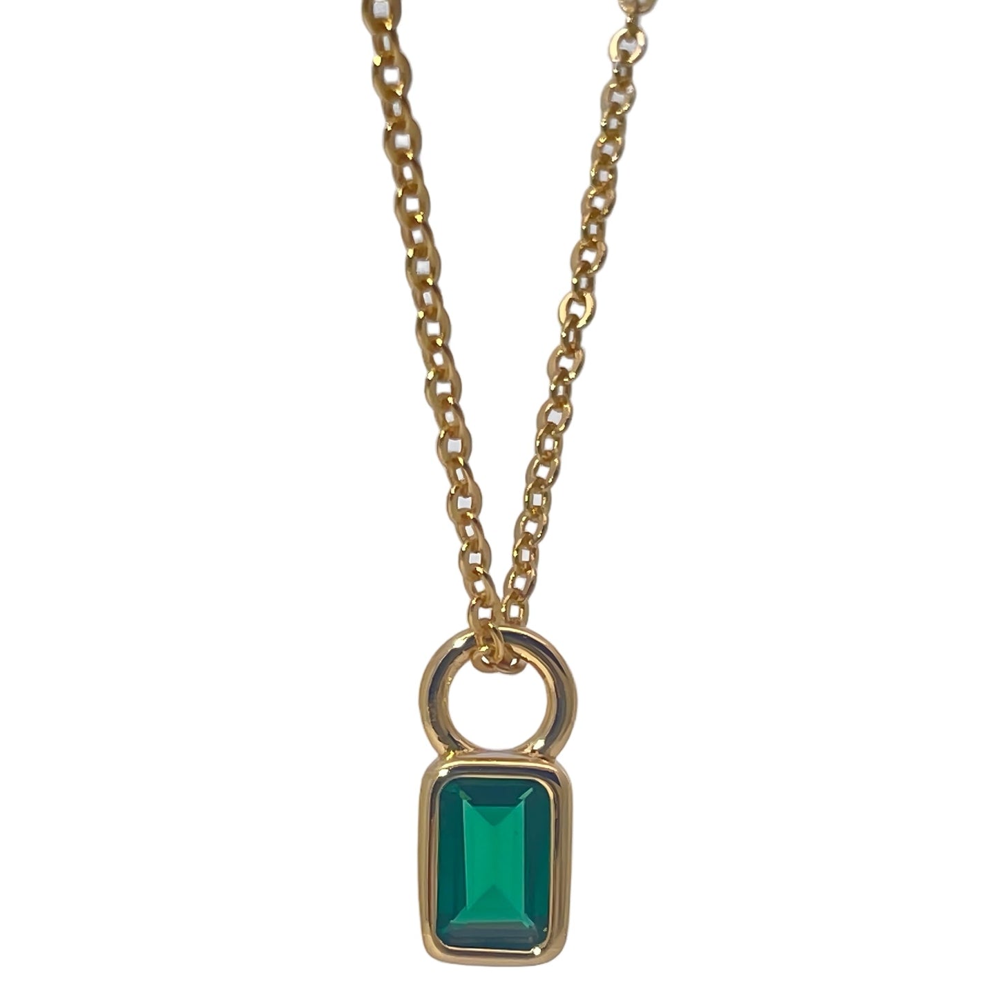 Warm Fortune Zodiac Pendant Necklace for Women,Cubic Zirconia,18K Gold Plated Sterling Silver, 18 inch + 2inch Chain