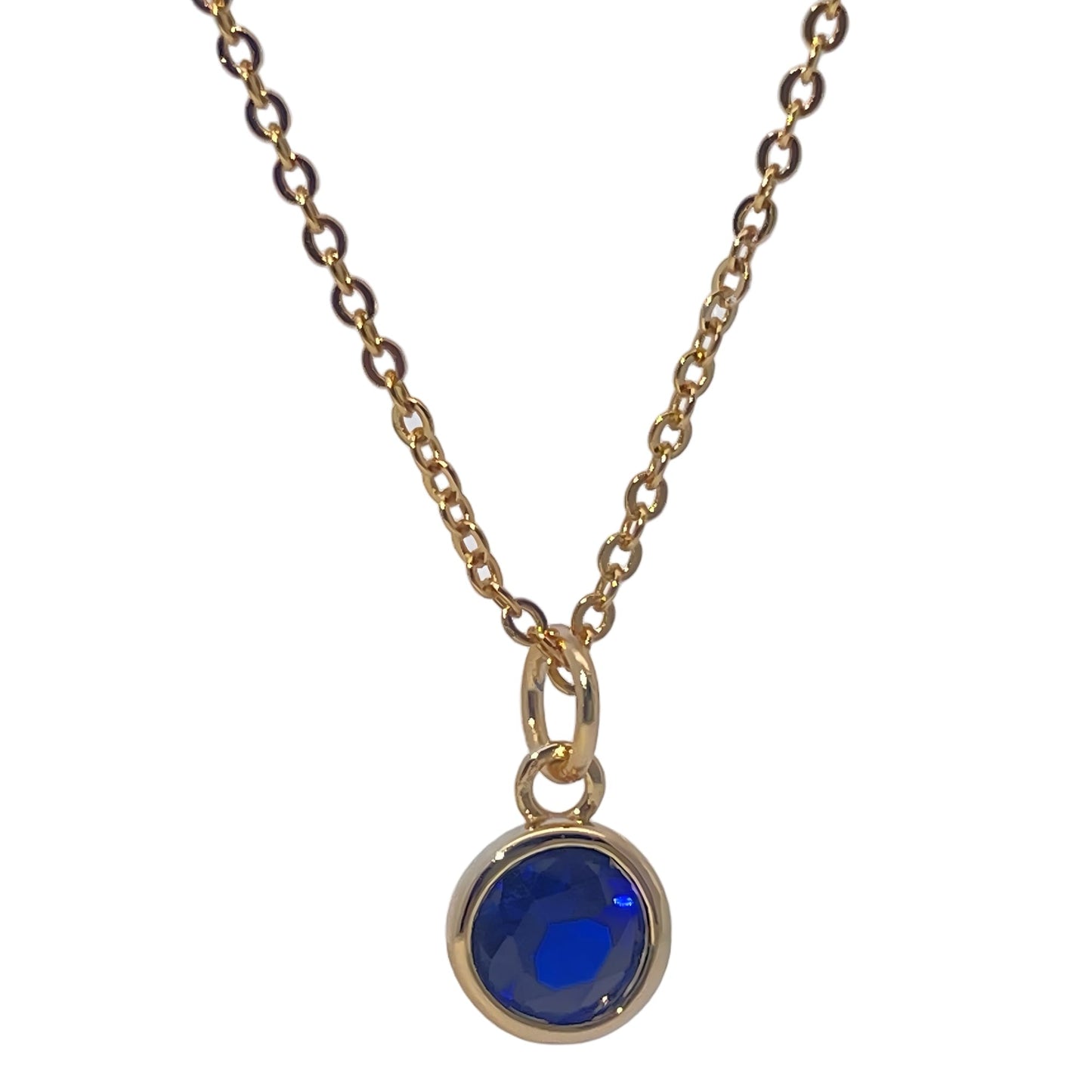 Warm Fortune Zodiac Pendant Necklace for Women,Cubic Zirconia,18K Gold Plated Sterling Silver, 18 inch + 2inch Chain