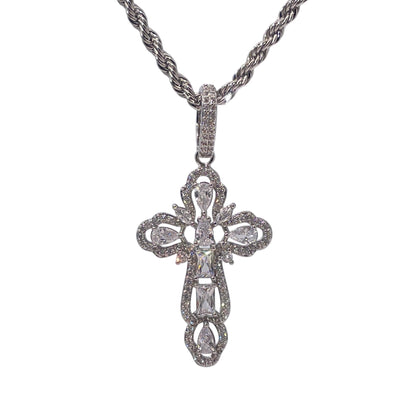 Warm Fortune Hip Hop Pendant Necklace for Women Me,Gold Plated Cubic Zirconia,18+2inch Chain,Street Style Fashion Jewelry