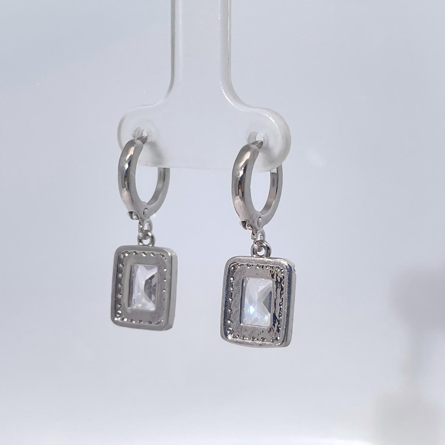 Warm Fortune Cubic Zirconia Drop Earrings for Women,Gold Plated,Gift for Her,Hypoallergenic