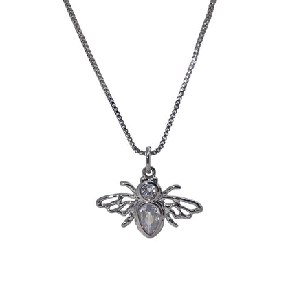 Warm Fortune Cubic Zirconia Christmas Tree Pendant Necklace for Women,18K White Gold Plated,Christmas Jewelry Gifts,18 inch + 2inch Chain