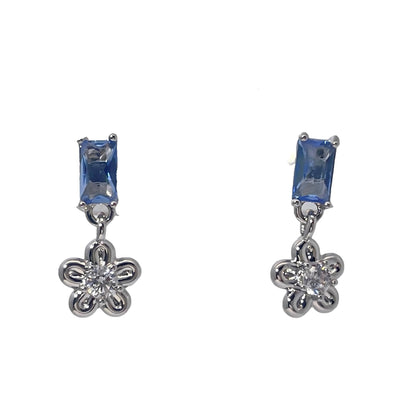 Warm Fortune 18K Gold Plated Star Cubic Zirconia Drop Earrings for Women Hypoallergenic - Valentine's Day, Mother's Day, Birthday Gift for Her
