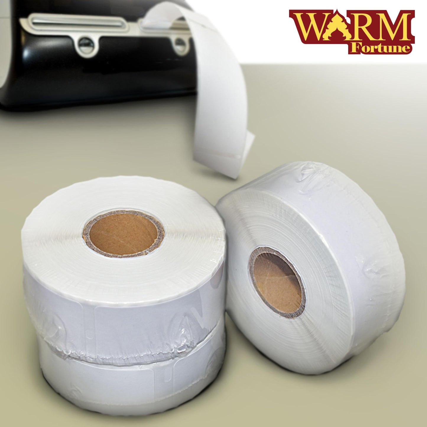 Multipurpose Adhesive White Paper Labels, 21000 Labels Total - 1-⅛”x3-½, 350pcs (1-1/8"x3-1/2", 60, Count)