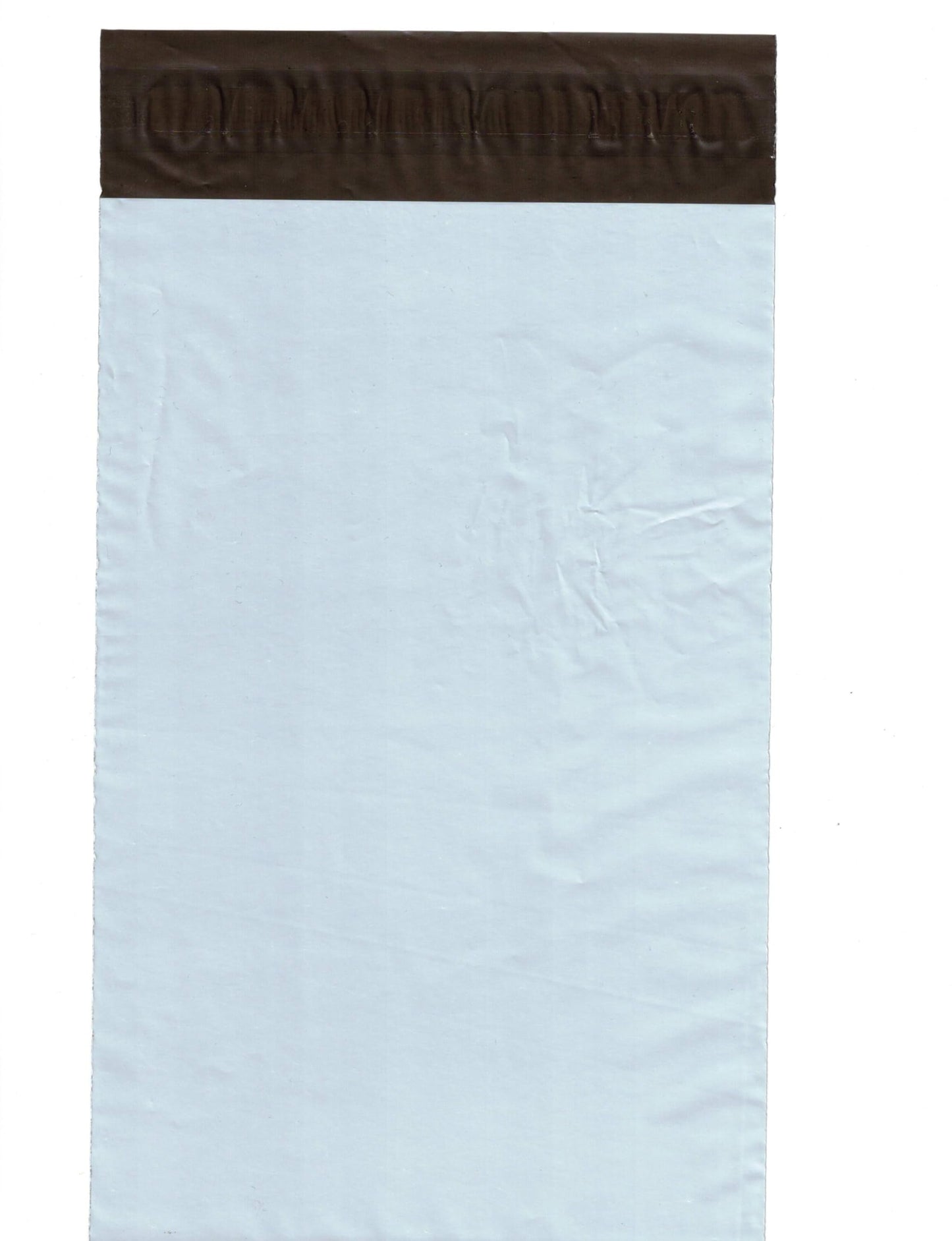 Warm Fortune - Poly Mailer 10”x13”, Set of 100 (White/Gray) - Self Sealing Mailing Bag Strong & Opaque