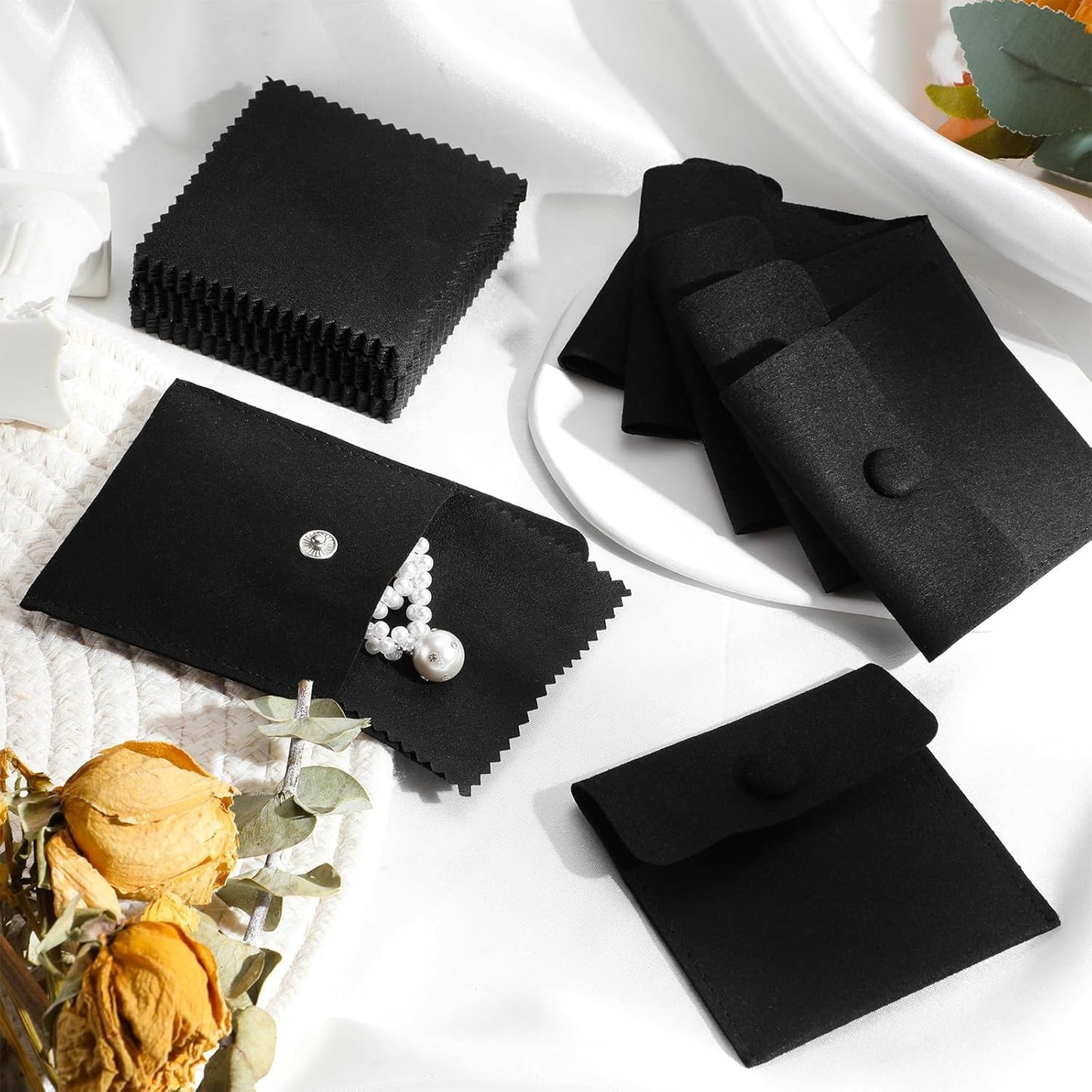 Warm Fortune Snake Chain Necklace for Women,18K Gold Plated,Dainty Simple Chunky Herringbone Necklace,18 inch Chain