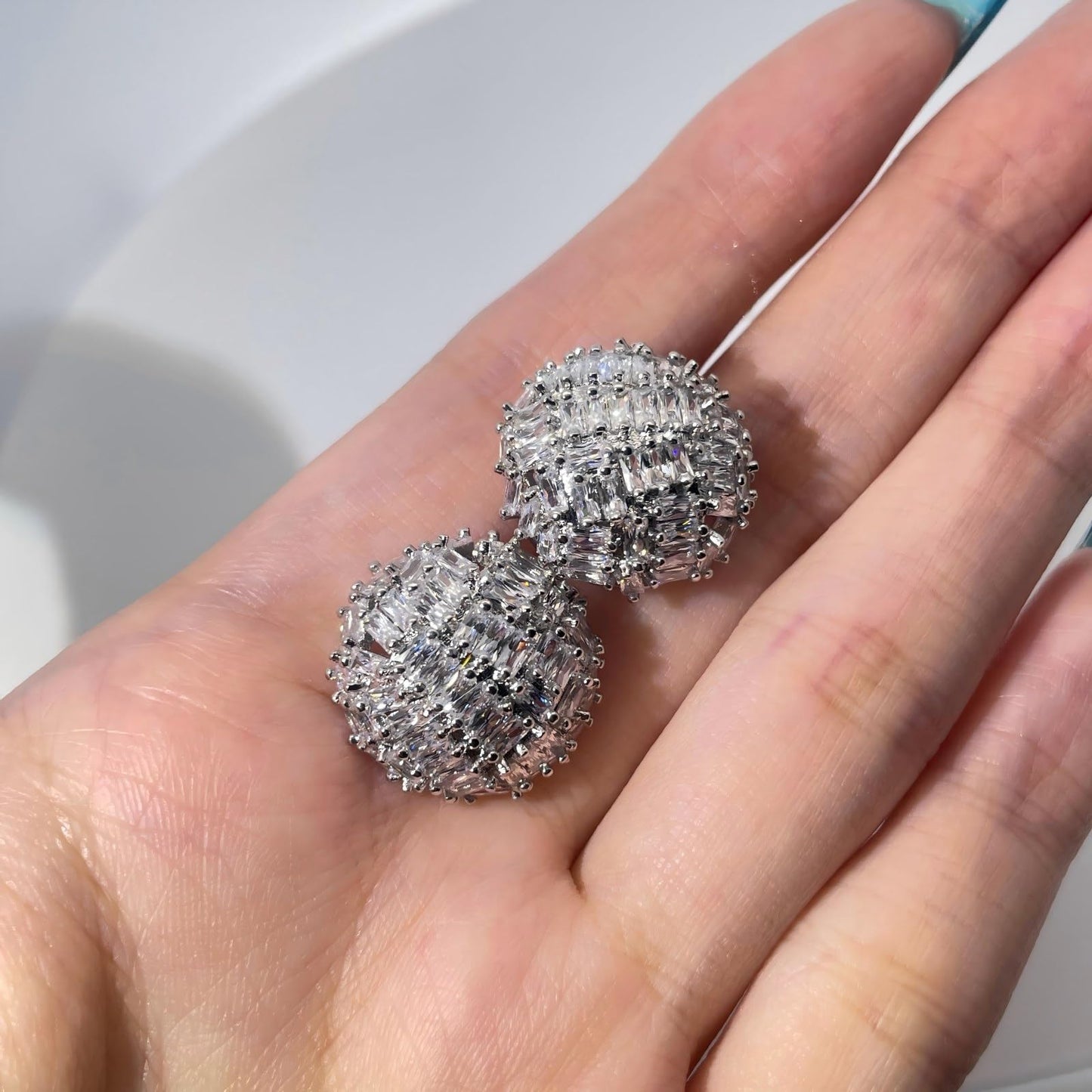 Warm Fortune Cubic Zirconia Drop Earrings for Women,Gold Plated,Gift for Her,Hypoallergenic