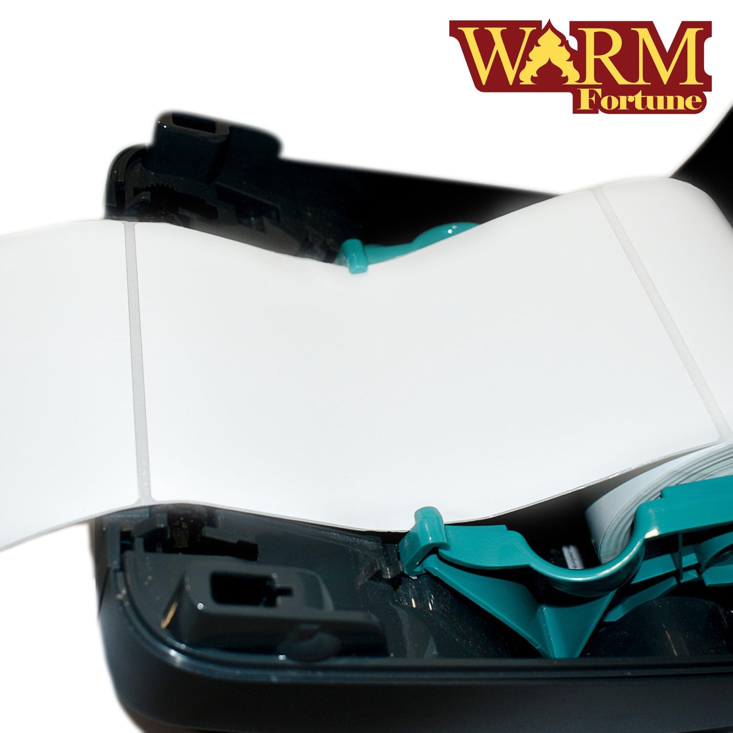 Warm Fortune 4”x6” Direct Thermal Labels, 5000 Labels Total, Adhesive Shipping Labels, Thermal Label Rolls, Compatible with Zebra printers