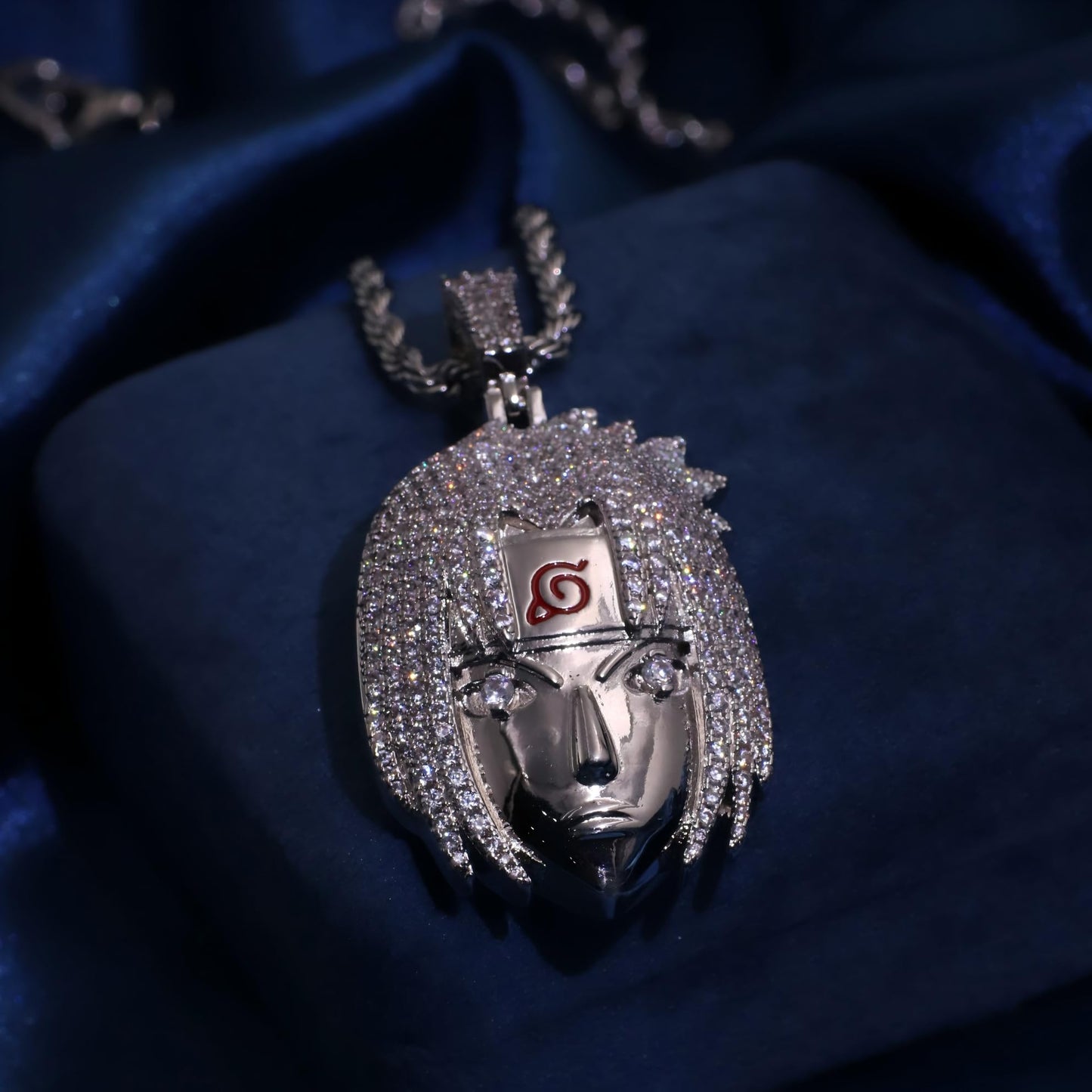 Warm Fortune Hip Hop Pendant Necklace for Women Men,Gold Plated Cubic Zirconia,18+2inch Chain,Street Style Fashion Jewelry