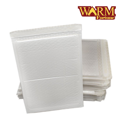 Warm Fortune - Poly Bubble Mailer 9”x12” (White/Gray)
Self Sealing Bubble Envelopes (Packaging Supplies)
