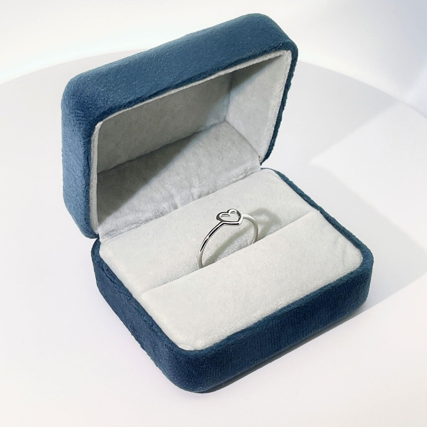 Warm Fortune Heart Promise Ring for Her - 18K Gold Plated Cubic Zirconia, Stackable Gift Valentine's Day, Fashion & Daily Elegant Wear, Size 7-9