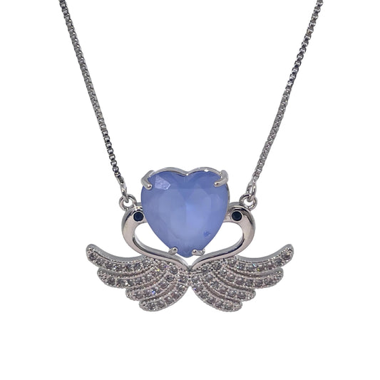 Warm Fortune Cubic Zirconia Christmas Tree Pendant Necklace for Women,18K White Gold Plated,Christmas Jewelry Gifts,18 inch + 2inch Chain