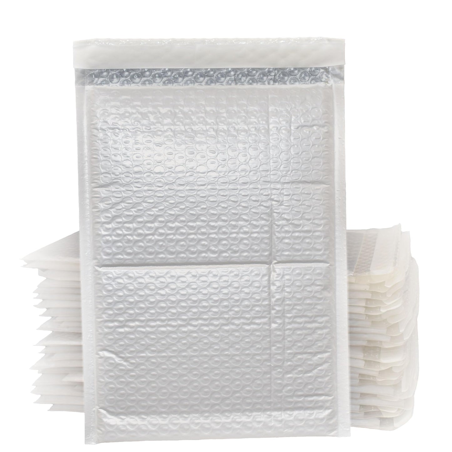Warm Fortune - Poly Bubble Mailer 9”x12” (White/Gray)
Self Sealing Bubble Envelopes (Packaging Supplies)
