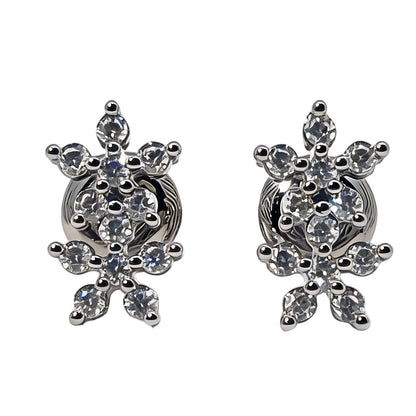 Warm Fortune 18K Gold Plated Multi-Shape Cubic Zirconia Stud Earrings for Women Hypoallergenic - Valentine's Day, Mother's Day, Birthday Gift for Her