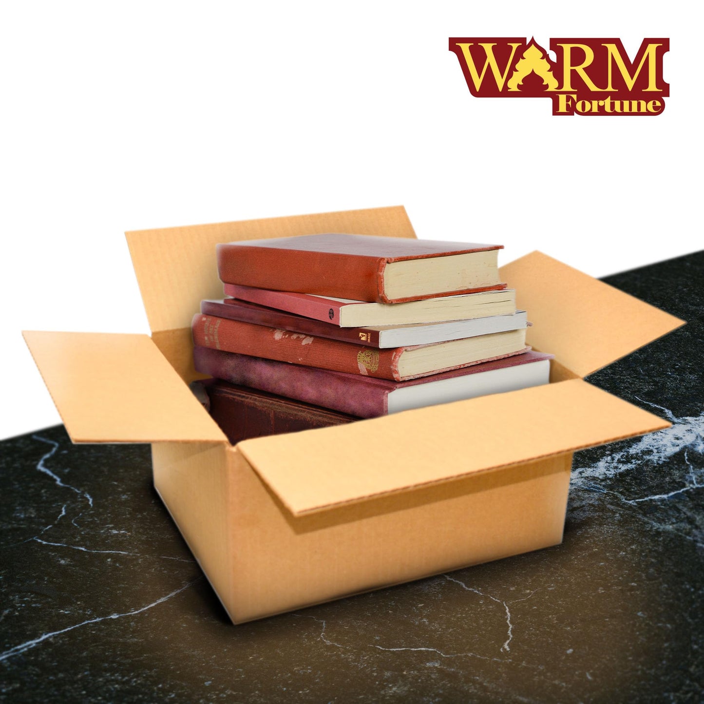 Warm Fortune 10x8x6 Corrugated Shipping Boxes Cardboard Paper Boxes Shipping Boxes, Mailing, Packing, Packing and Storage