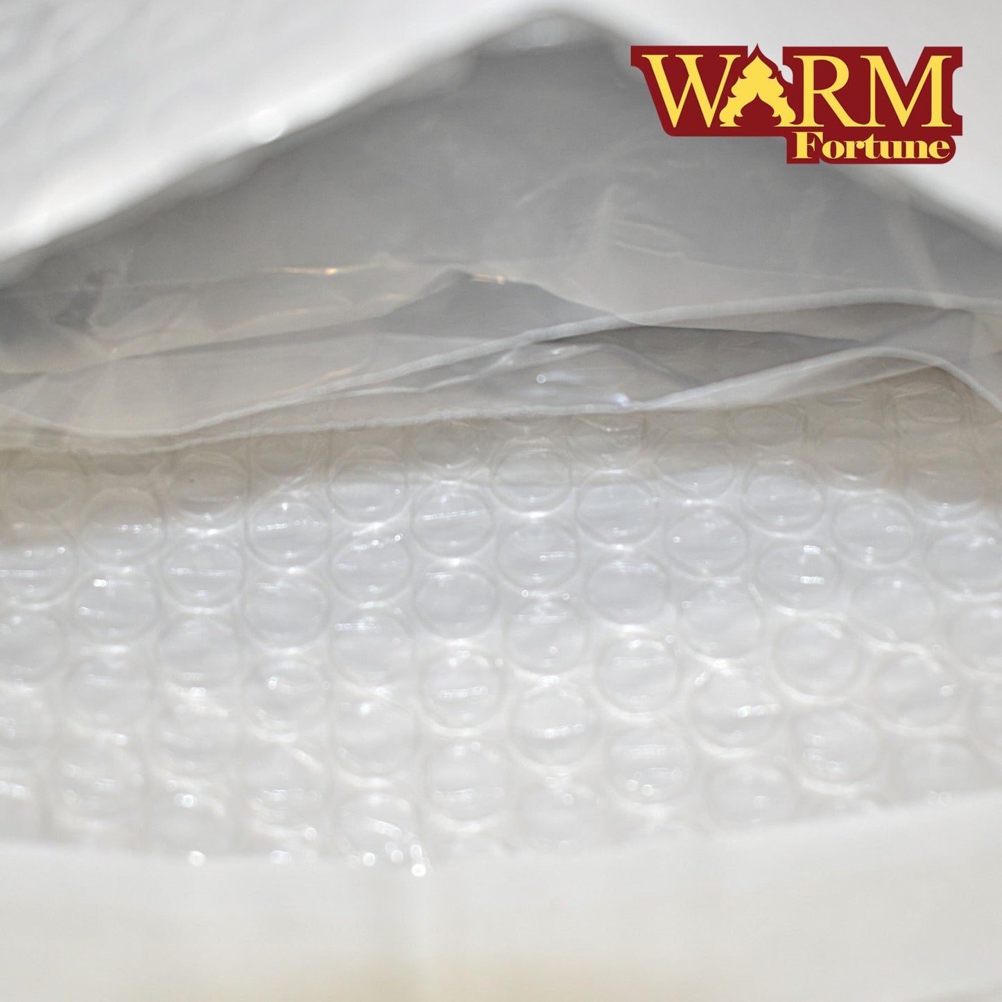 Warm Fortune 8”x12” Self-Sealing White/Gray Bubble Poly Mailer Bags, Padded Envelopes for Packaging and Shipping, Mailing Envelopes, Cushioning Envelopes, Packing and Shipping, Water Resistant