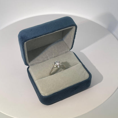 Warm Fortune Cubic Zirconia Engagement Ring for Women,18K Gold Plated Anniversary Ring,Gift for Her Promise Ring