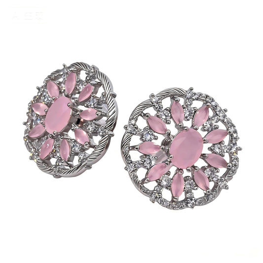 Warm Fortune Cubic Zirconia Drop Earrings for Women,Gold Plated,Gift for Her,Hypoallergenic