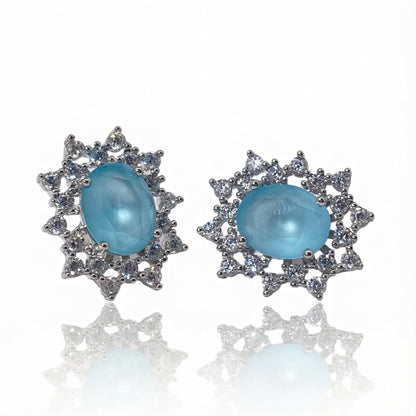 Warm Fortune Cubic Zirconia Drop Earrings for Women,Gold Plated,Gift for Her,Hypoallergenic