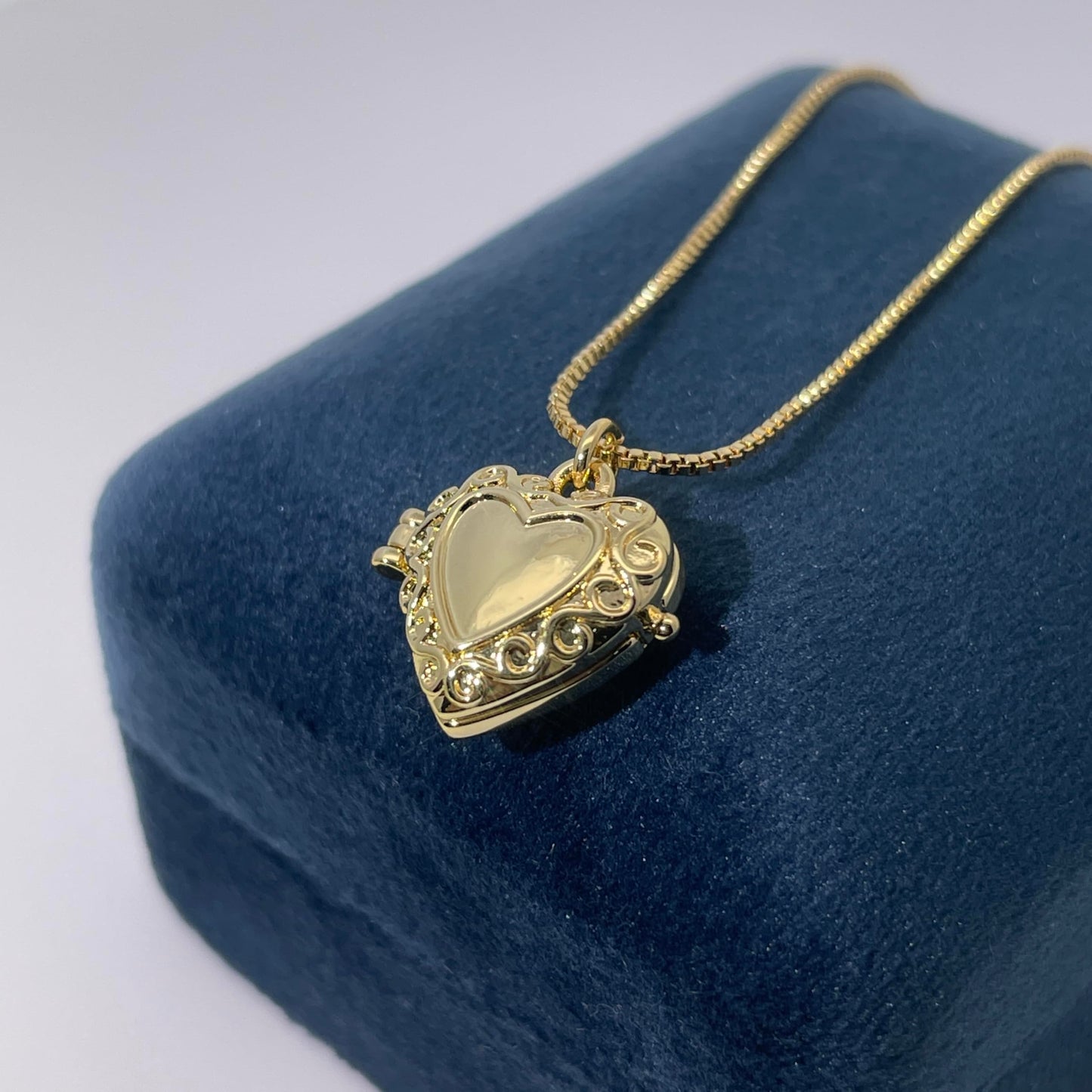 Warm Fortune Cubic Zirconia Pendant Necklace for Women,18K Gold Plated,18 inch + 2inch Chain